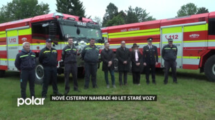 Nové cisterny mají další 4 dobrovolné sbory hasičů. Nahradí i 40 let staré vozy