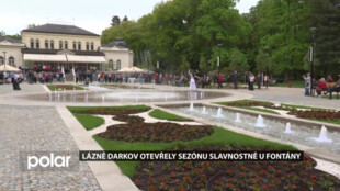 V Karviné proběhlo slavnostní otevírání lázeňských pramenů