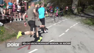 Běh do vrchu v Moravském Berouně proběhl již poosmadvacáté a s rekordním počtem závodníků