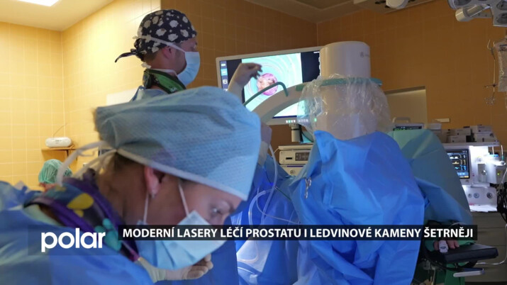 Moderní lasery v MS nemocnici Opava léčí prostatu i ledvinové kameny šetrněji