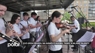 ZUŠ Open představil na havířovském náměstí talent mladých umělců