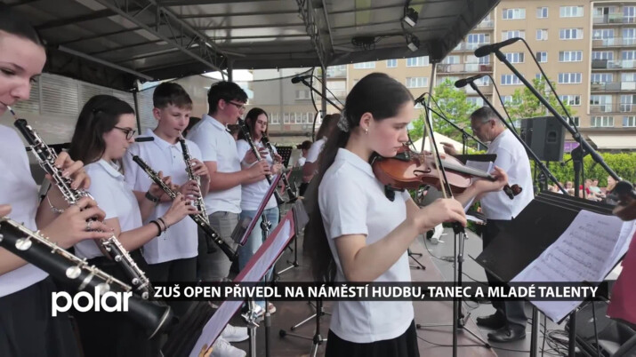 ZUŠ Open představil na havířovském náměstí talent mladých umělců