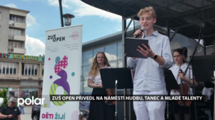 ZUŠ Open přivedl na náměstí v Havířově hudbu, tanec i mladé talenty