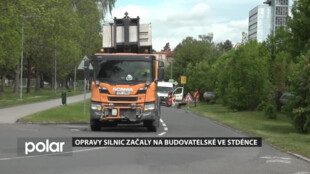 BEZ KOMENTÁŘE: Opravy silnic začaly ve Studénce na ulici Budovatelské