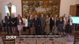 V Karviné poděkovali zdravotníkům za jejich každodenní práci a lidský přístup