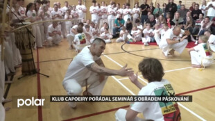 Klub capoeiry pořádal seminář s obřadem páskování