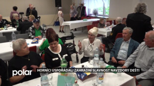 Stonavští horníci uspořádali Zahradní slavnost navzdory dešti