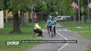Okresní kolo soutěže pro mladé cyklisty zaplnilo dopravní hřiště v Ostravě