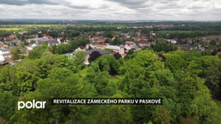 Rozsáhlá revitalizace zámeckého parku v Paskově