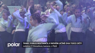 Tanec Fokus roztančil v Novém Jičíně dva tisíce dětí, rozrostl se na dva dny