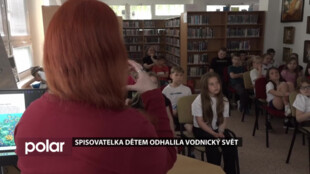 Spisovatelka dětem odhalila vodnický svět i svou novou knížku