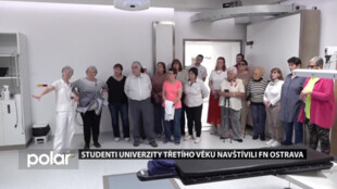 Studenti Univerzity třetího věku navštívili FN Ostrava