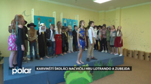 Karvinští školáci si zahráli divadlo Lotrando a Zubejda
