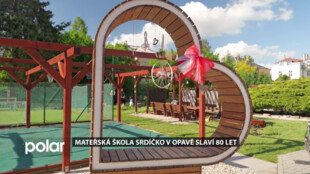 Mateřská škola Srdíčko v Opavě slaví 80 let, výročí připomněla výzdobou i dnem otevřených dveří
