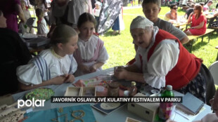 Javorník oslavil své kulatiny festivalem v parku