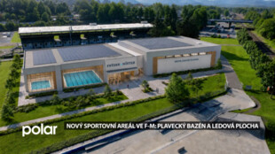V novém areálu ve Frýdku-Místku se snoubí ledová plocha s plaveckým bazénem