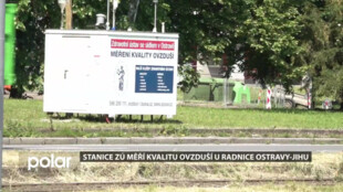 Poblíž radnice Ostravy-Jihu měří stanice Zdravotního ústavu kvalitu ovzduší