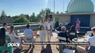 Těšínské divadlo slavnostně otevřelo hvězdárnu a střešní terasu. V rámci ČR jde o unikát