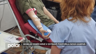 Darovali to nejcennější. Mobilní odběr krve v Ostravě podpořila nová kampaň