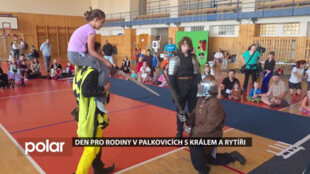 Den pro rodinu v Palkovicích dětem zpestřili král, šašek a rytíři