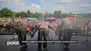 Slezskafest zaplnil hrad. Rodiny lákal na řemesla i kapelu Lunetic