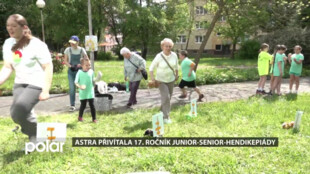 Astru v Porubě oživil 17. ročník Junior-senior-hendikepiády. Zúčastnilo se 36 týmů