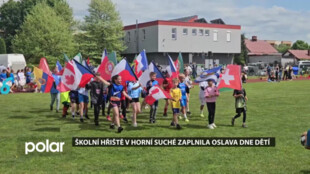 Školní hřiště v Horní Suché zaplnila oslava Dne dětí