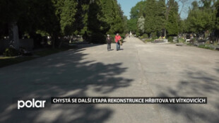 Na hřbitově ve Vítkovicích se bude opravovat páteřní komunikace
