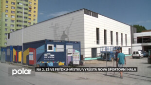 Nová sportovní hala na 2. ZŠ ve Frýdku-Místku bude i pro kluby a veřejnost