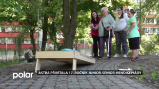Astra přivítala 17. ročník Junior-senior-hendikepiády. Týmy se utkaly v deseti disciplínách