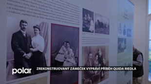 Zrekonstruovaný zámeček v Arboretu Nový Dvůr vypráví příběh Quida Riedla