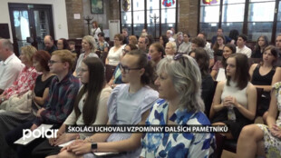 Školáci uchovali vzpomínky dalších pamětníků