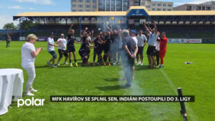 MFK Havířov se splnil sen, Indiáni postoupili do 3. ligy