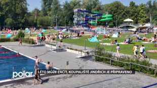 Léto může začít, koupaliště Jindřich v Havířově je připraveno