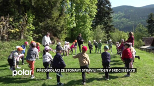 Předškoláci ze Stonavy strávili týden v srdci Beskyd