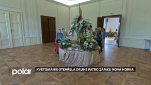 Květománie otevřela druhé patro Zámku Nová Horka