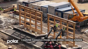 Karviná buduje nové inhalatorium a rekonstruuje bývalé konírny