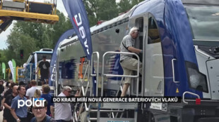 Veletrh Rail Business Days ukázal budoucnost železnic. Kraj vsadí na ekologičtější bateriové vlaky