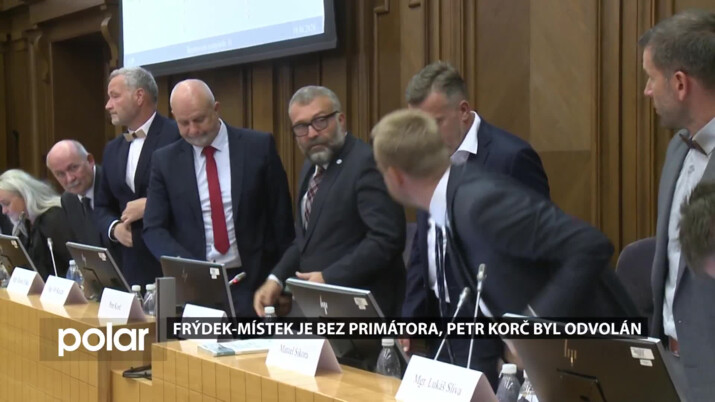 Frýdek-Místek nemá primátora, Petr Korč byl zastupitelstvem odvolán