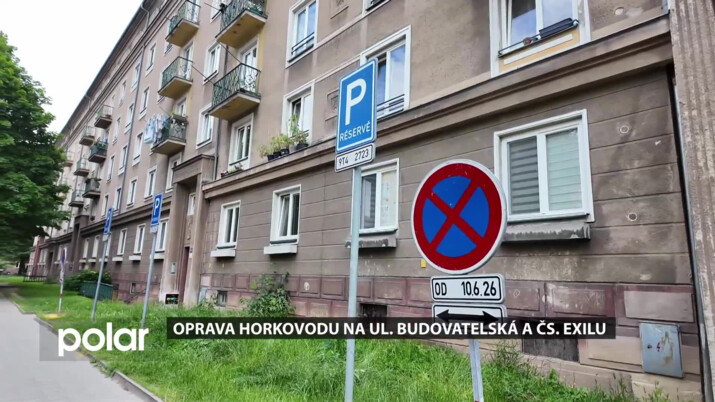 Oprava horkovodu na ul. Budovatelská a Čs. exilu