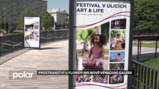 Prostranství u Floridy v Porubě má nově venkovní galerii