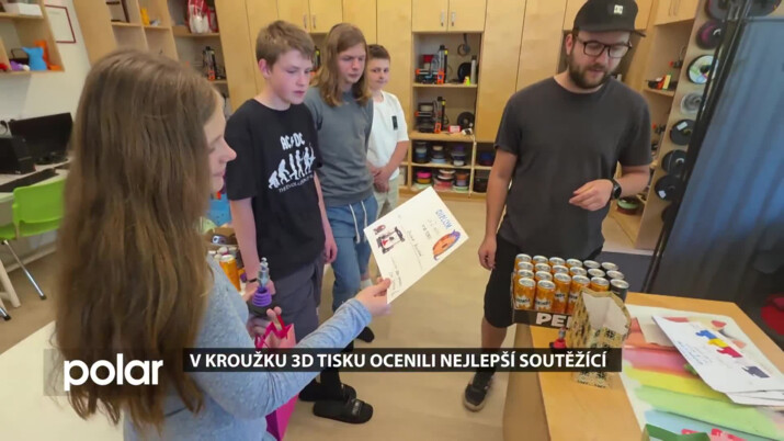 V kroužku 3D tisku ocenili nejlepší soutěžící