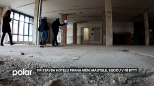 Město prodalo přístavbu Hotelu Praha. Nebude z ní kulturní dům, ale byty