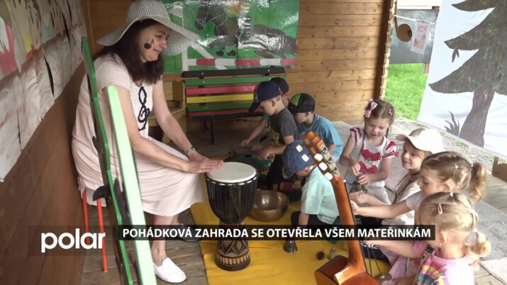 Pohádková zahrada se ve Studénce otevřela všem mateřinkám