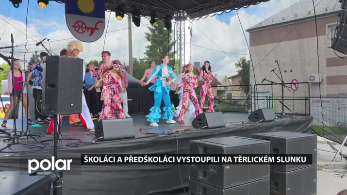 Školáci a předškoláci vystoupili na Těrlickém slunku