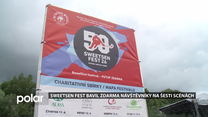 Sweetsen Fest bavil na šesti scénách, poprvé i na Nové Osmičce