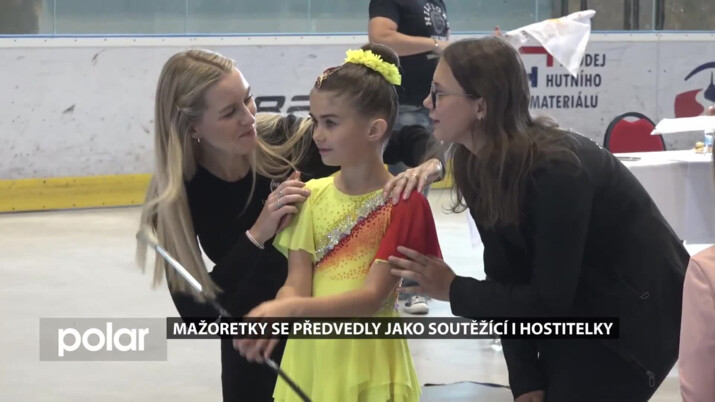 Mažoretky se předvedly jako soutěžící i hostitelky, vzdaly hold zakladateli mažoretkového sportu