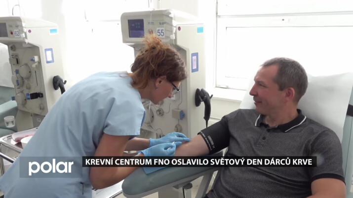 Krevní centrum FNO oslavilo Světový den dárců krve. A stále hledá nové dárce