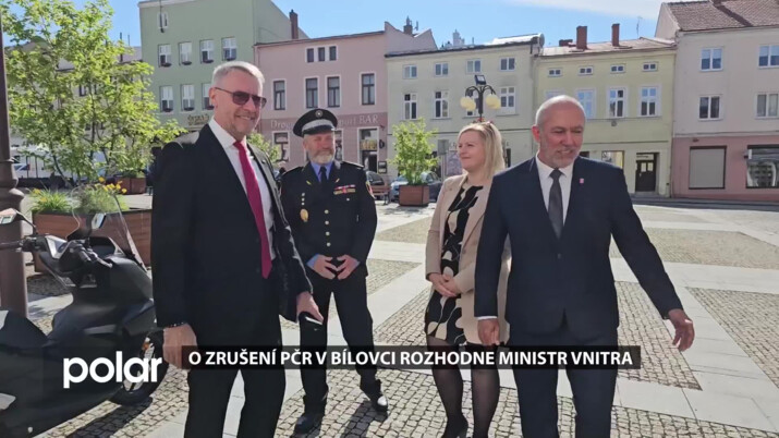 Ministr vnitra navštívil Bílovec a Studénku, bude rozhodovat o sloučení oddělení PČR