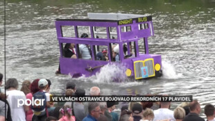 Rozmarné slavnosti Ostravice se opět povedly. Ve vlnách bojovalo rekordních 17 plavidel